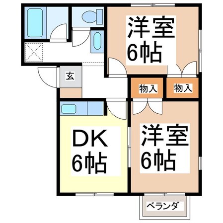 ボヌールＭ＆Ｋの物件間取画像